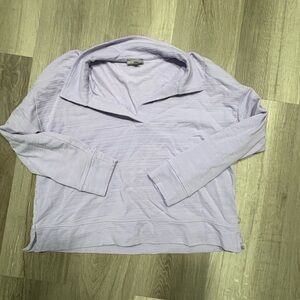 Talbots Lavender Knit Top